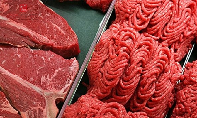 6年来牛肉首次降价 加拿大6月通胀率1.5%