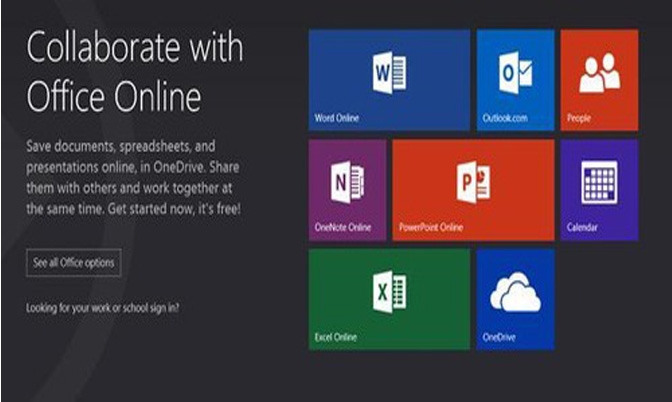 随时可用 微软推出在线Office办公套件