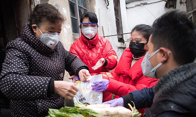 社区正在成为中国防控疫情的坚强堡垒