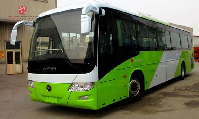 魁北克TM4 公司与中国北京的电动公交车
