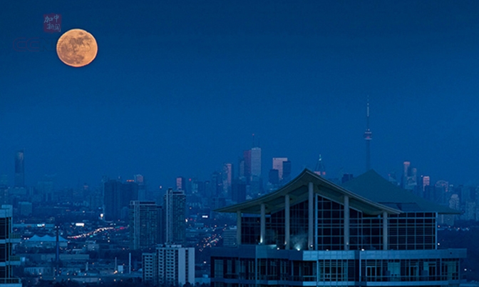 70年来最大 下周一超级月亮光临多伦多