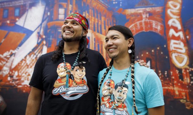原住民同性伴侣在今年“加拿大惊险大挑战”中夺冠